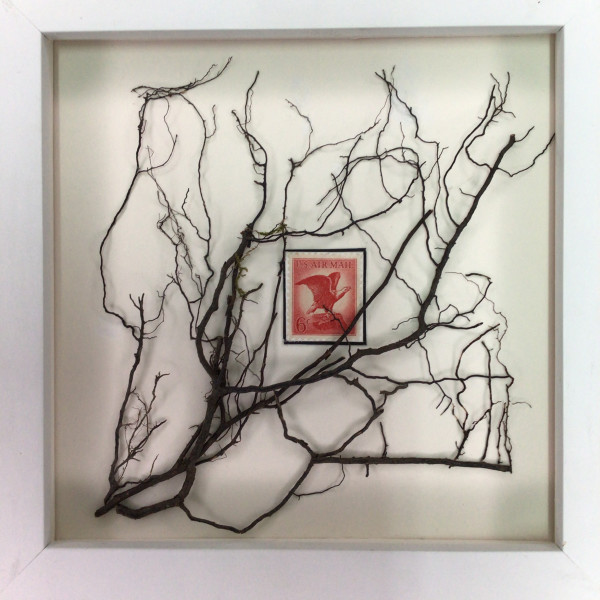 Willow Roots with 6 Cent Stamp