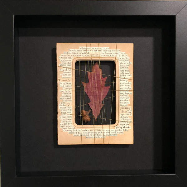 autumn (Framed original) by Jane Nass