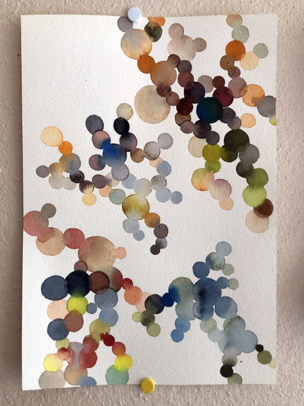 Bubble Clusters (color study)