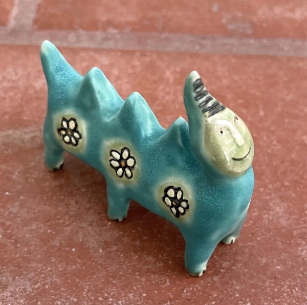 Spiky Daisy Dino by Nell Eakin