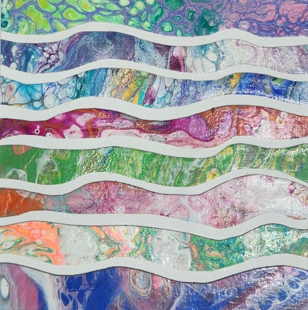 Fluid Art 3 by Lisa Purrington