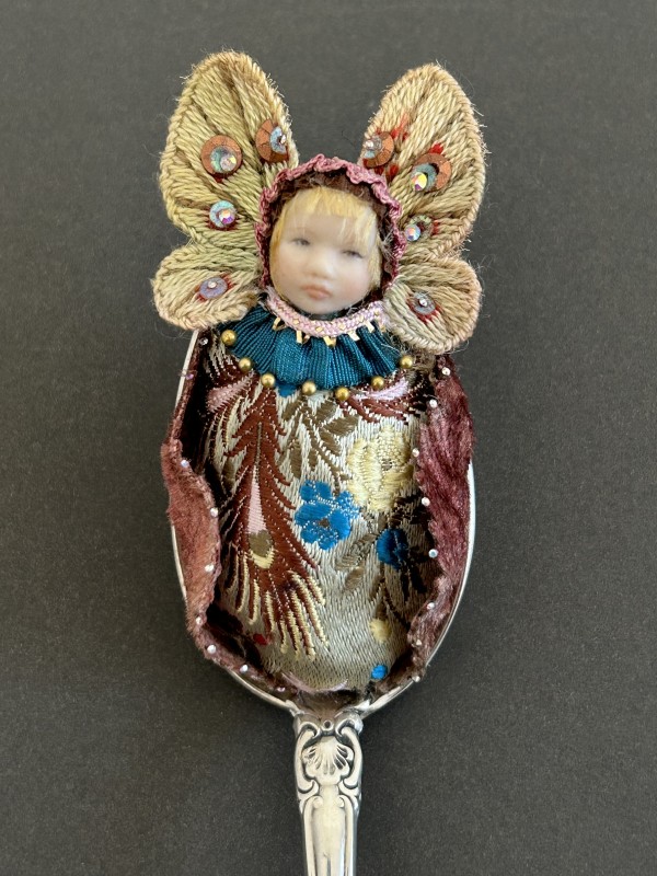 Sterling Silver Spoon Fairy Baby /  Fantasia by Stephanie Blythe