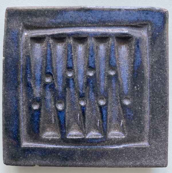 ceramic tile by Paolo Soleri