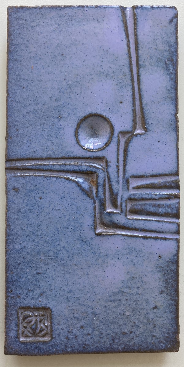 ceramic tile by Paolo Soleri