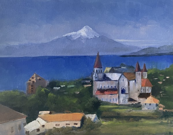 Osorno Volcano, Puerto Varas by Richard W Diego