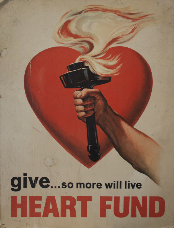 Poster by American Heart Association, Amalgamated Lithographers