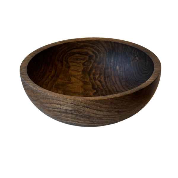 English Walnut Bowl  #118 by Dale Larson