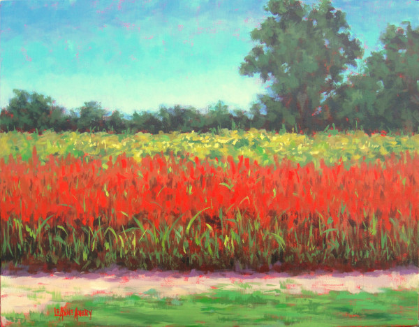 September Sorghum by LeAnne Avery