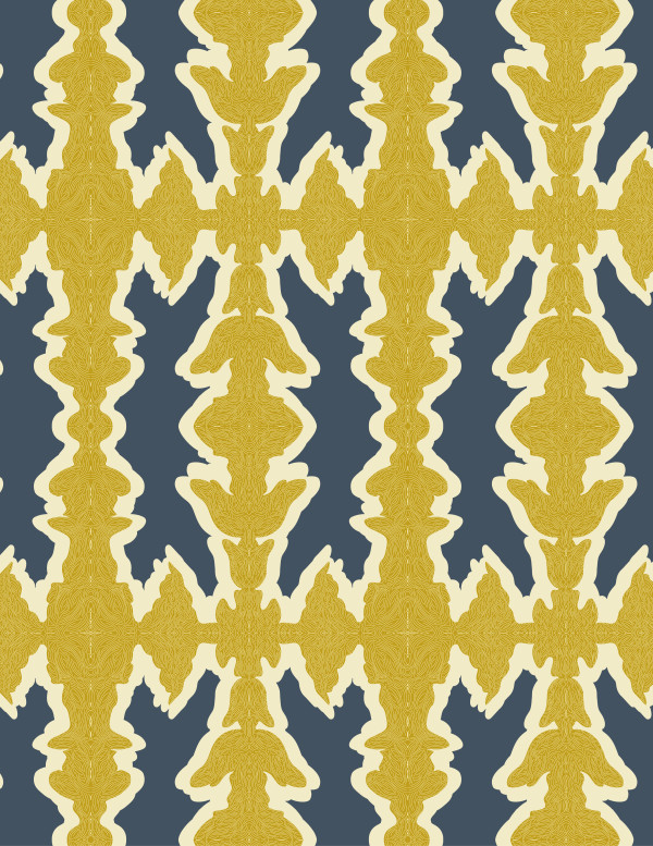 Goblet Wind Pillars (Illustration Pattern Repeat) 2 of 4